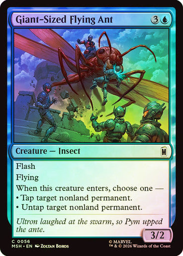 Giant-Sized Flying Ant - (Foil): Marvel Super Heroes