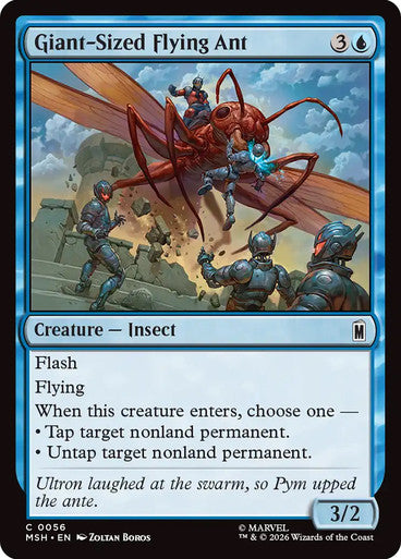 Giant-Sized Flying Ant: Marvel Super Heroes