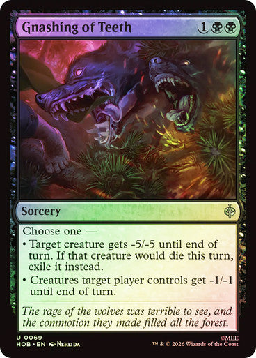 Gnashing of Teeth - (Foil): The Hobbit
