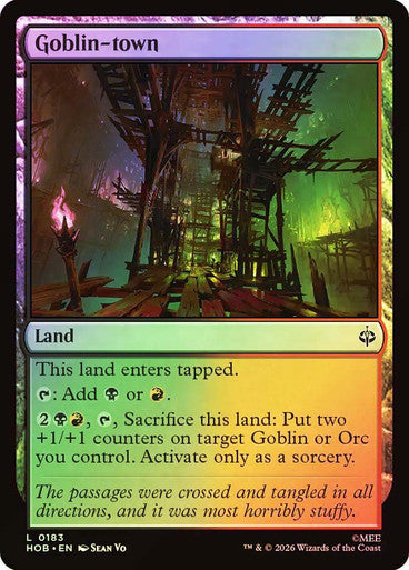 Goblin-town - (Foil): The Hobbit