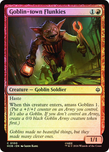 Goblin-town Flunkies - (Foil): The Hobbit