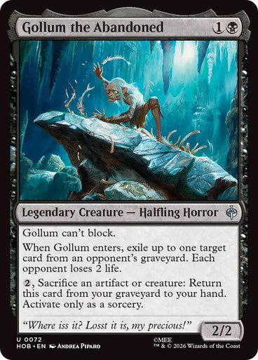 Gollum the Abandoned: The Hobbit