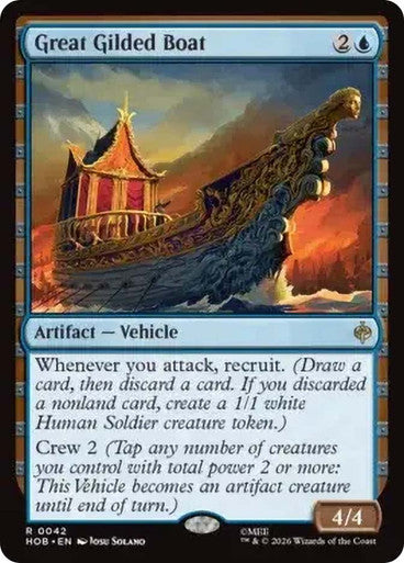 Great Gilded Boat: The Hobbit