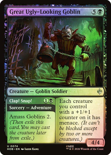 Great Ugly-Looking Goblin // Clap! Snap! - (Foil): The Hobbit