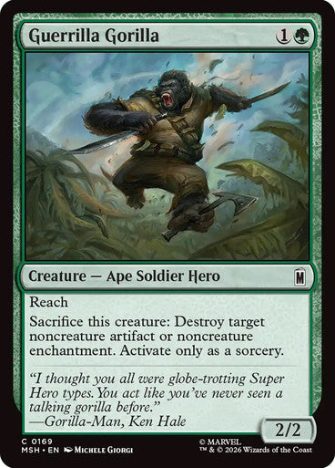 Guerrilla Gorilla: Marvel Super Heroes