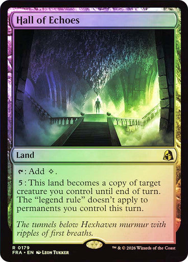 Hall of Echoes - (Foil): Reality Fracture