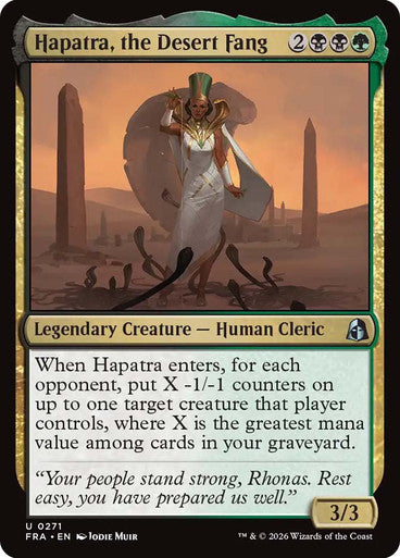Hapatra, the Desert Fang: Reality Fracture