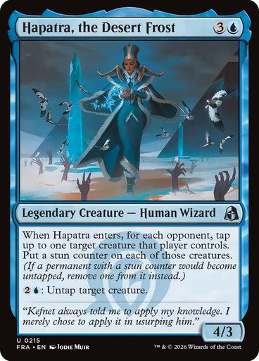 Hapatra, the Desert Frost: Reality Fracture