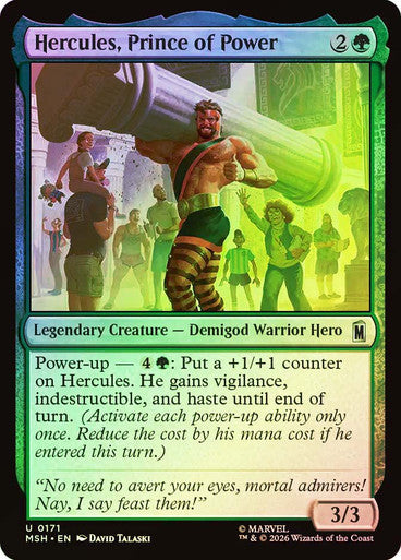 Hercules, Prince of Power - (Foil): Marvel Super Heroes