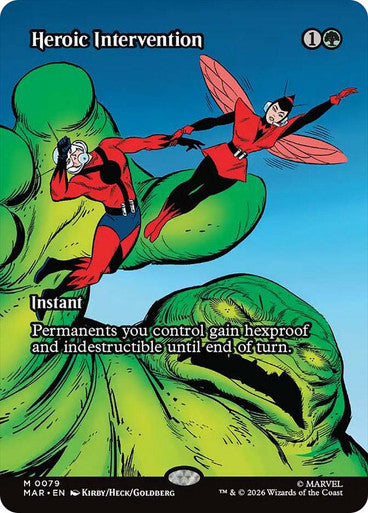 Heroic Intervention (Borderless) (#079): Marvel Universe
