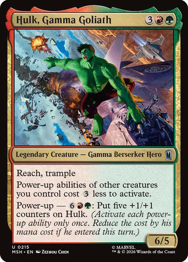 Hulk, Gamma Goliath: Marvel Super Heroes