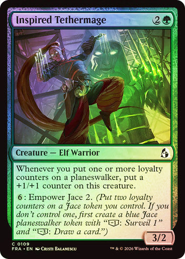 Inspired Tethermage - (Foil): Reality Fracture