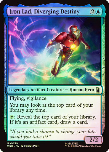Iron Lad, Diverging Destiny - (Foil): Marvel Super Heroes
