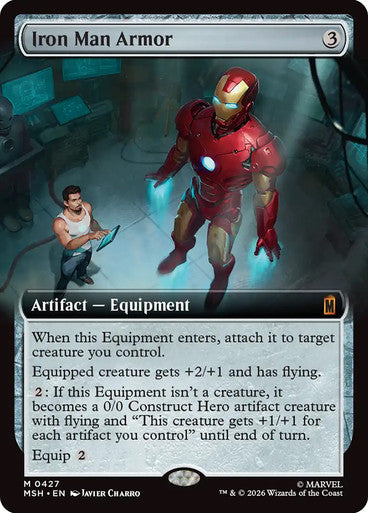 Iron Man Armor (Extended Art) (#427): Marvel Super Heroes