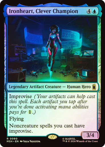 Ironheart, Clever Champion - (Foil): Marvel Super Heroes