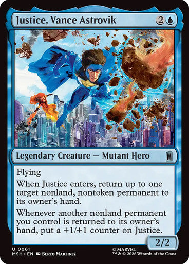 Justice, Vance Astrovik: Marvel Super Heroes