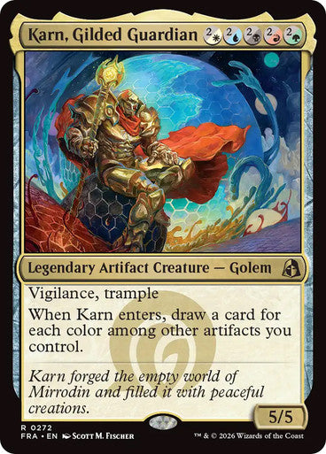 Karn, Gilded Guardian: Reality Fracture