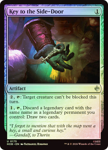 Key to the Side-Door - (Foil): The Hobbit