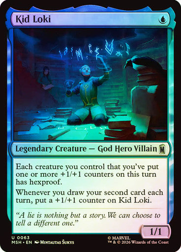 Kid Loki - (Foil): Marvel Super Heroes