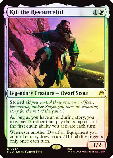 Kíli the Resourceful - (Foil): The Hobbit