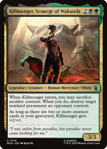Killmonger, Scourge of Wakanda: Marvel Super Heroes