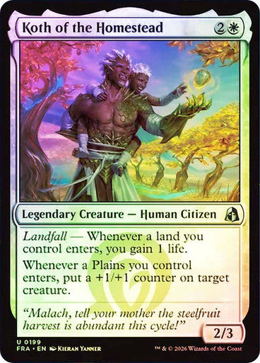 Koth of the Homestead - (Foil): Reality Fracture