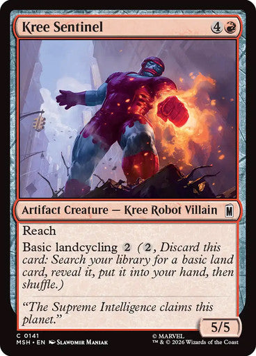 Kree Sentinel: Marvel Super Heroes