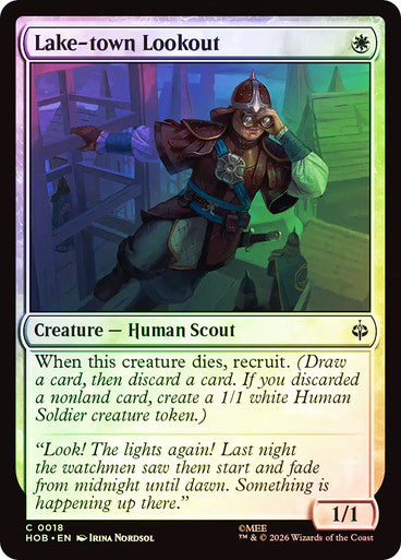 Lake-town Lookout - (Foil): The Hobbit
