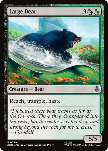 Large Bear: The Hobbit