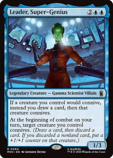Leader, Super-Genius: Marvel Super Heroes