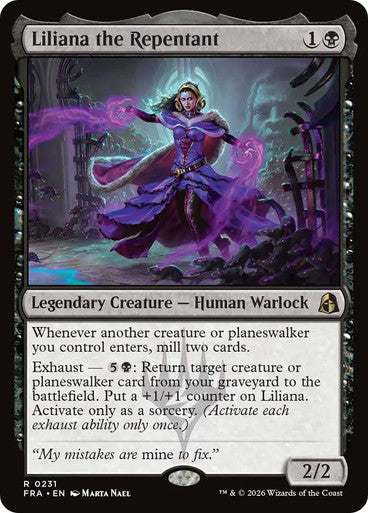 Liliana the Repentant: Reality Fracture