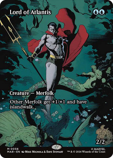 Lord of Atlantis (Borderless) (#056): Marvel Universe