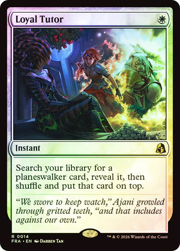 Loyal Tutor - (Foil): Reality Fracture