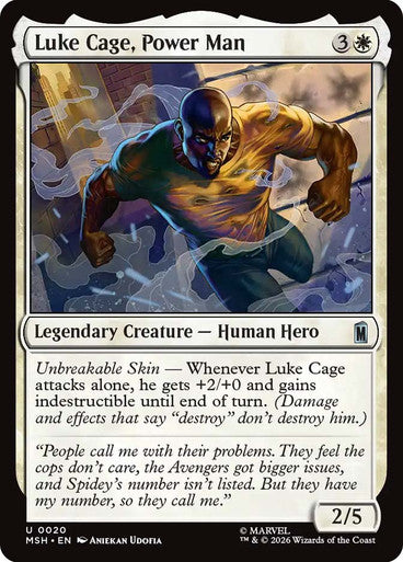 Luke Cage, Power Man: Marvel Super Heroes