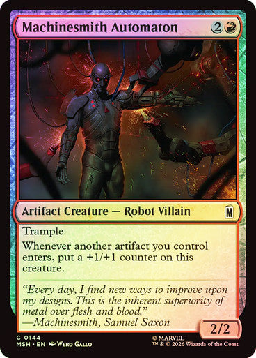 Machinesmith Automaton - (Foil): Marvel Super Heroes