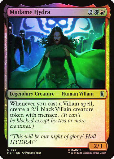 Madame Hydra - (Foil): Marvel Super Heroes