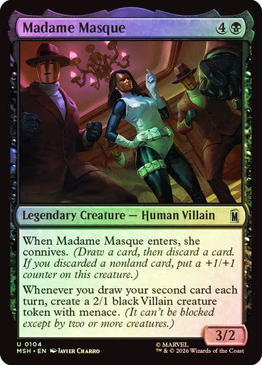 Madame Masque - (Foil): Marvel Super Heroes