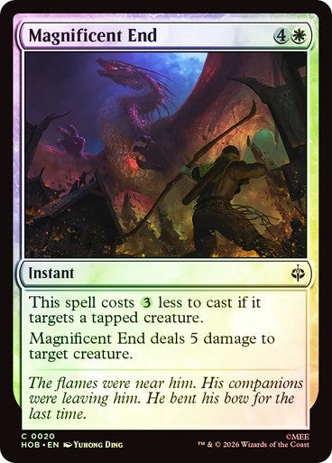 Magnificent End - (Foil): The Hobbit