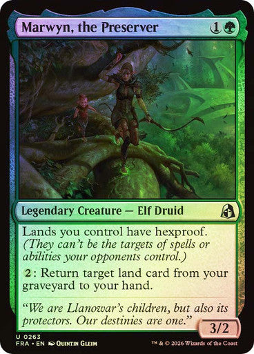 Marwyn, the Preserver - (Foil): Reality Fracture