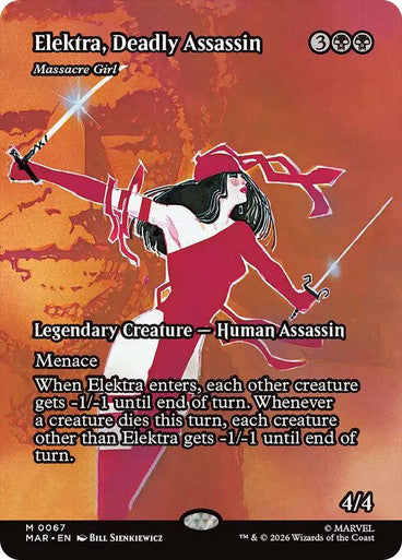 Massacre Girl (Borderless) (#067): Marvel Universe