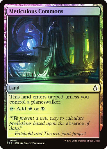 Meticulous Commons - (Foil): Reality Fracture