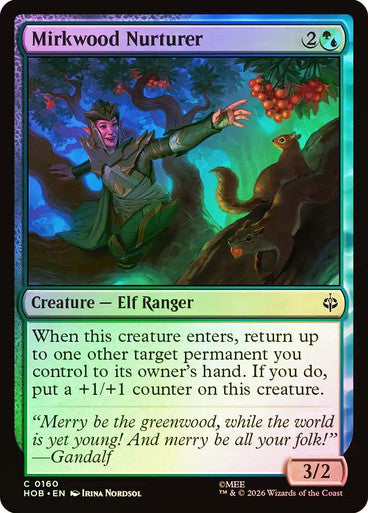 Mirkwood Nurturer - (Foil): The Hobbit