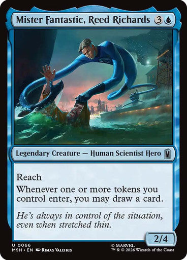 Mister Fantastic, Reed Richards: Marvel Super Heroes
