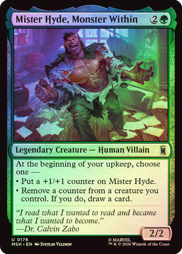 Mister Hyde, Monster Within - (Foil): Marvel Super Heroes