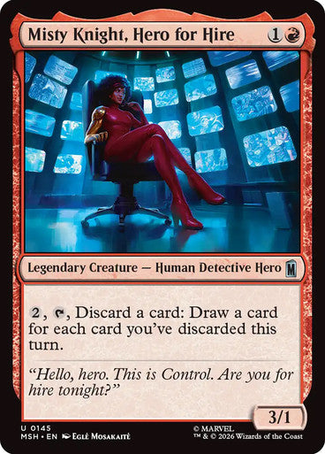 Misty Knight, Hero for Hire: Marvel Super Heroes