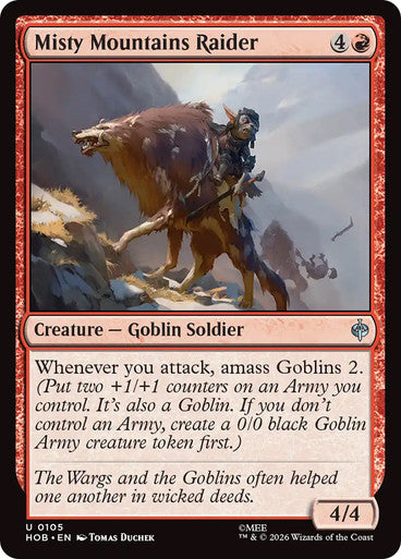 Misty Mountains Raider: The Hobbit