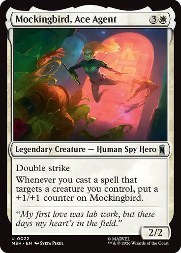 Mockingbird, Ace Agent: Marvel Super Heroes