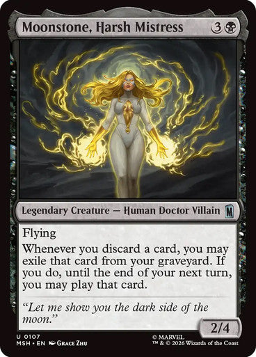 Moonstone, Harsh Mistress: Marvel Super Heroes
