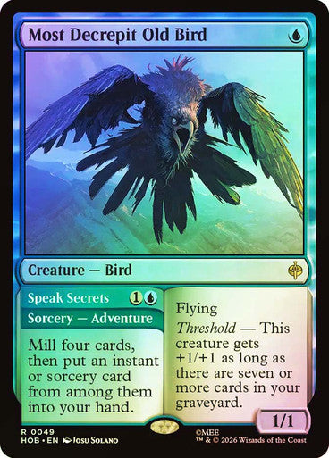 Most Decrepit Old Bird // Speak Secrets - (Foil): The Hobbit