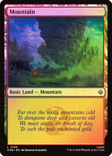 Mountain - (Foil): The Hobbit